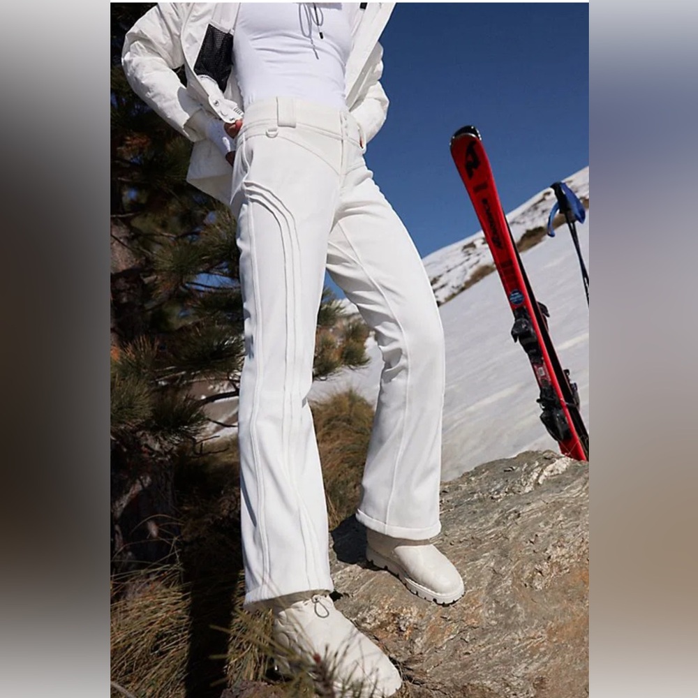Free People Movement Valencia Ski Flares in White - Picture 6 of 16